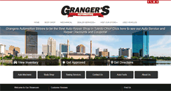 Desktop Screenshot of grangersautomotive.com